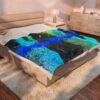 9820195190880106498_2048.jpeg Visions in Three II – Velveteen Plush Art Throw by Roger L. Crique | Shelterhut