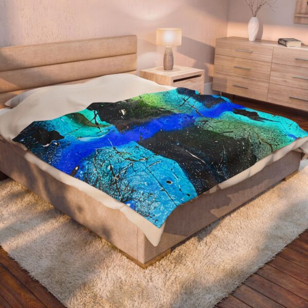 9820195190880106498_2048.jpeg Visions in Three II – Velveteen Plush Art Throw by Roger L. Crique | Shelterhut